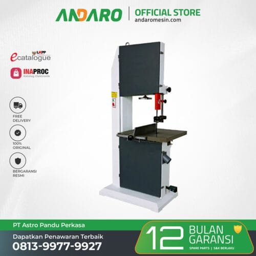 Mesin Gergaji Bandsaw | Wood Cutting Band Saw 24 Inch