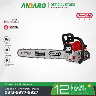 Mesin Gergaji Kayu PROQUIP QC9800X | Chainsaw 26 Inch