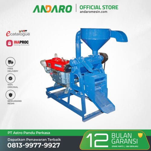 Mesin Giling Padi Rice Mill ADR-100KD