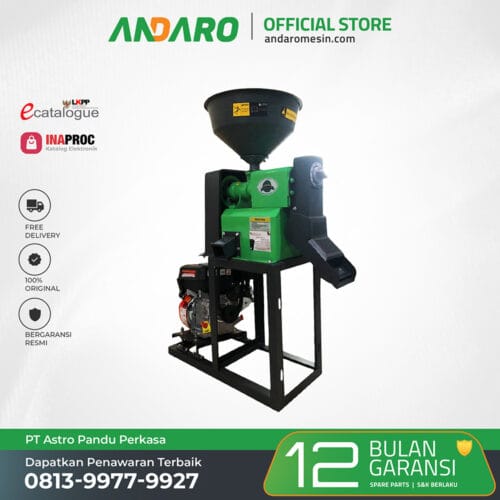 Mesin Giling Padi Rice Mill KD-400 S