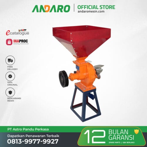 Mesin Giling Pemecah Jagung dan Bijian-Bijian | Corn Miller
