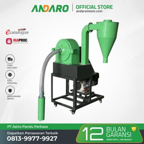 Mesin Giling Tepung Disc Mill MDM 9-25 SH-GRI