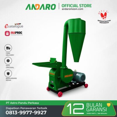 Mesin Hammer Mill Penepung Arang Briket ANDARO