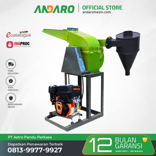 Mesin Hammer Mill Penepung Jagung & Beras MHM 9-200