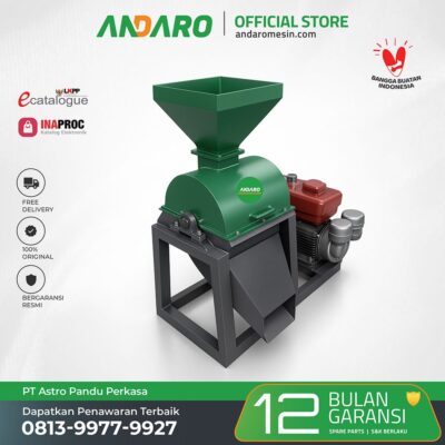 Mesin Hammer Mill Penghancur Arang Briket