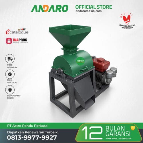 Mesin Hammer Mill Penghancur Arang Briket