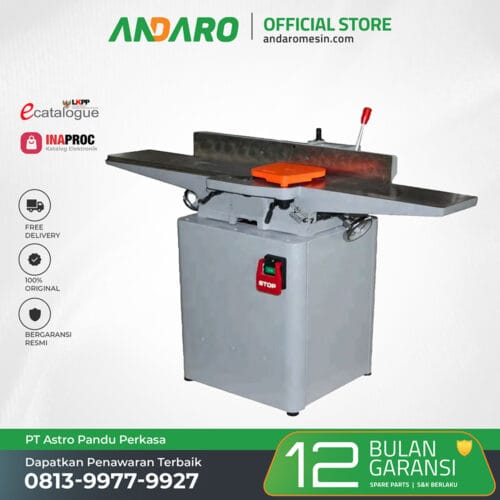 Mesin Hand Jointer Ketam Siku 8 Inch ANDARO AHJ-08