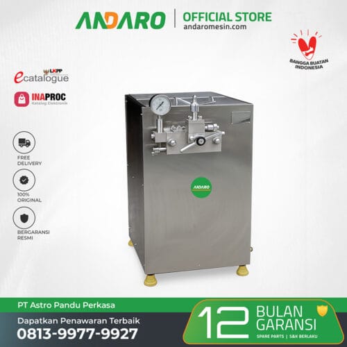 Mesin Homogenizer Susu ANDARO