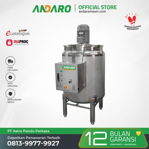 Mesin Mixing Homogenizer 500L