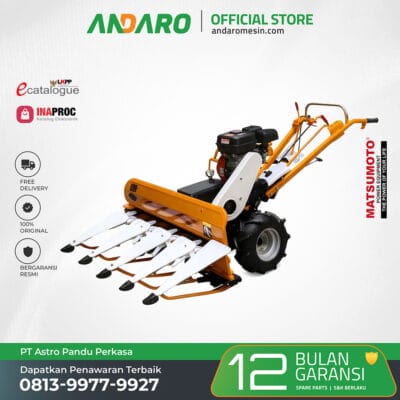 Mesin Panen Padi Paddy Reaper Matsumoto