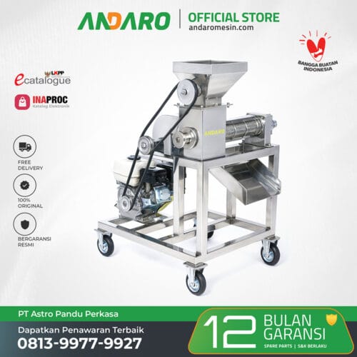 Mesin Parut Kombinasi Pemeras Santan Kelapa