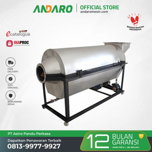 Mesin Pembersih Pencuci Biji Kopi Stainless Steel