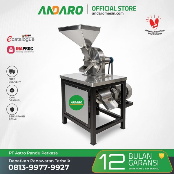 Mesin Pembubuk Penepung Kopi ANDARO