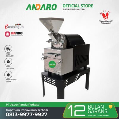 Mesin Pembubuk Penepung Kopi ANDARO MGK-04KG