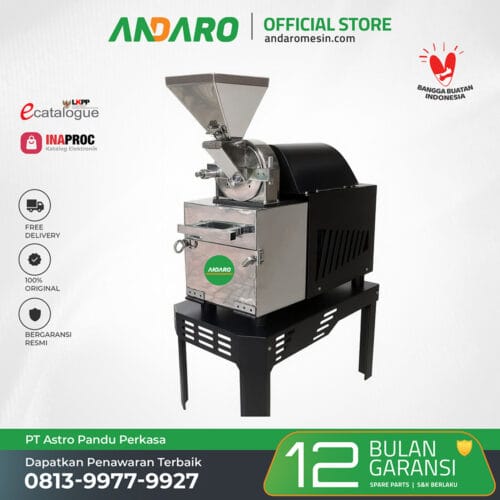 Mesin Pembubuk Penepung Kopi ANDARO MGK-04KG