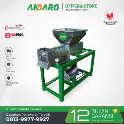 Mesin Pemeras Pati Sagu