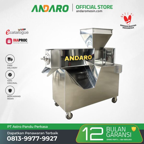 Mesin Pemeras Pati Sagu Andaro