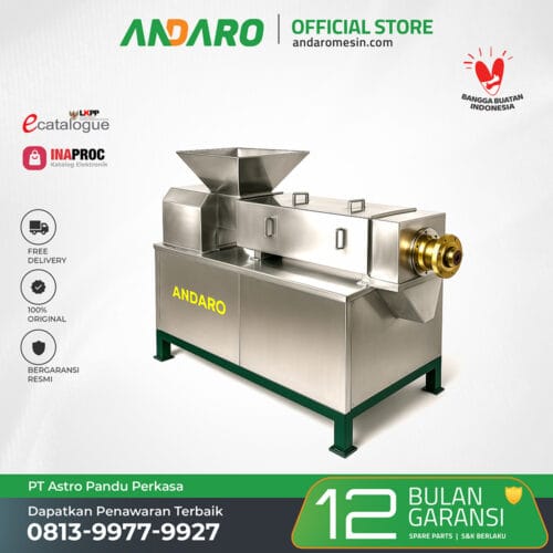 Mesin Pemeras Santan ANDARO MPS-300 | 300 Kg:Jam