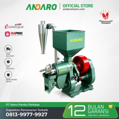Mesin Pemoles Pemutih Beras Rice Polisher