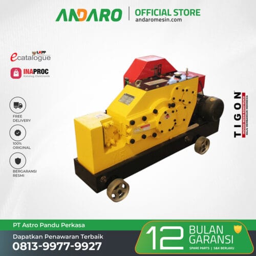 Mesin Pemotong Besi TG-BC40 | Steel Bar Cutter