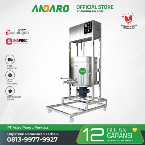 Mesin Pemotong Dan Saring Keju
