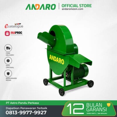 Mesin Pencacah Batang Pohon Pisang Andaro