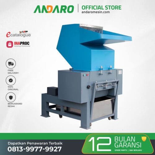 Mesin Pencacah Plastik ANDARO