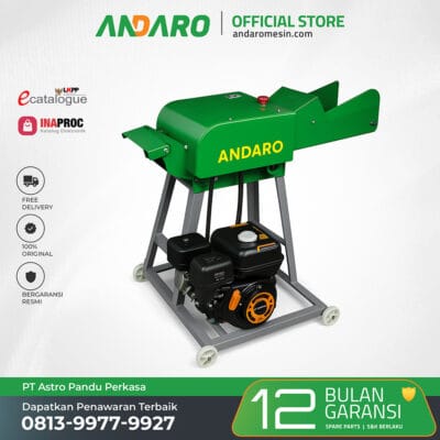 Mesin Pencacah Rumput dan Jerami Pakan Ternak