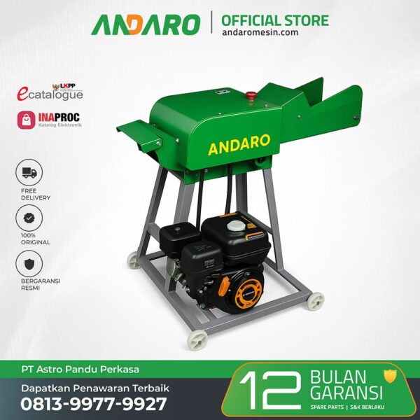 Mesin Pencacah Rumput dan Jerami Pakan Ternak