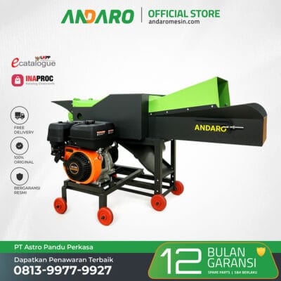 Mesin Pencacah Rumput dan Ranting Batang Kayu