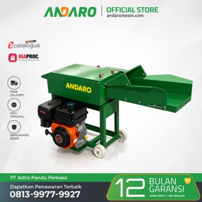 Mesin Pencacah Rumput dan Ranting Kayu
