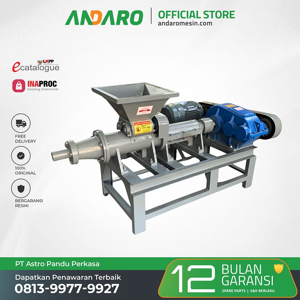 Mesin Pencetak Arang Briket ANDARO