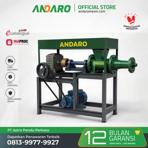 Mesin Pencetak Briket Arang Extruder