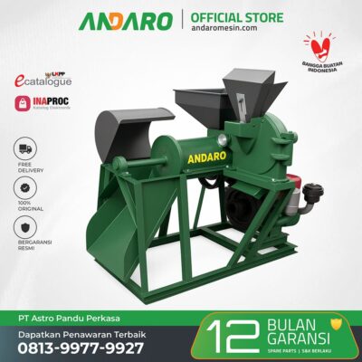 Mesin Pencetak Pelet ANDARO Kombinasi Penepung