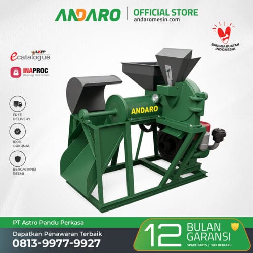 Mesin Pencetak Pelet ANDARO Kombinasi Penepung