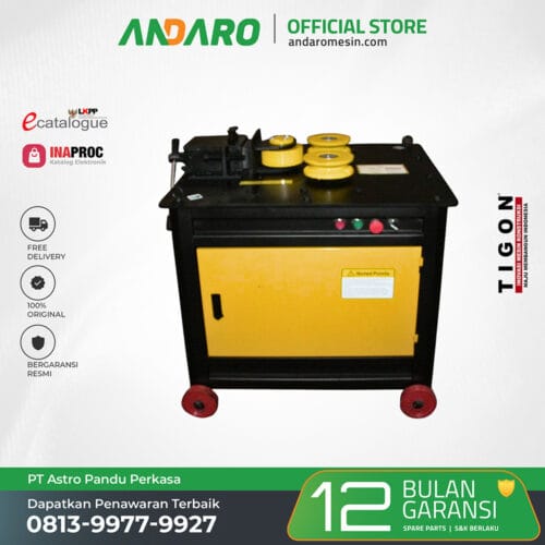 Mesin Penekuk Besi Ring 28mm TRB-32 | Ring Bender