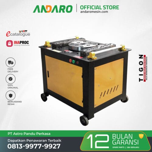 Mesin Penekuk Besi TG-BB50 | Steel Bar Bender