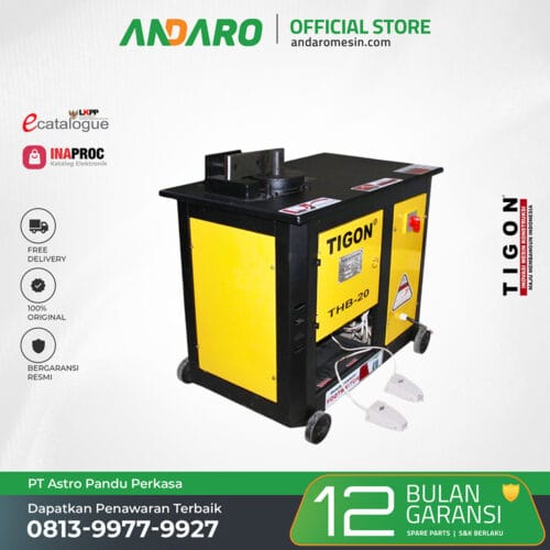 Mesin Penekuk Besi THB-20 | Steel Bar Hoop Bending