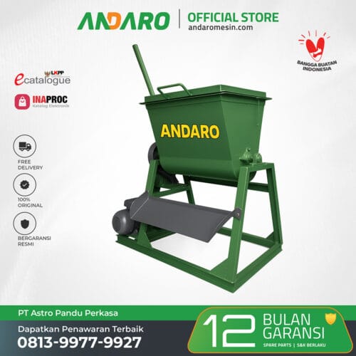 Mesin Pengaduk Briket Arang