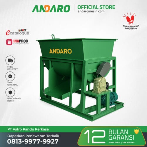 Mesin Pengaduk Briket Arang Batu Bara