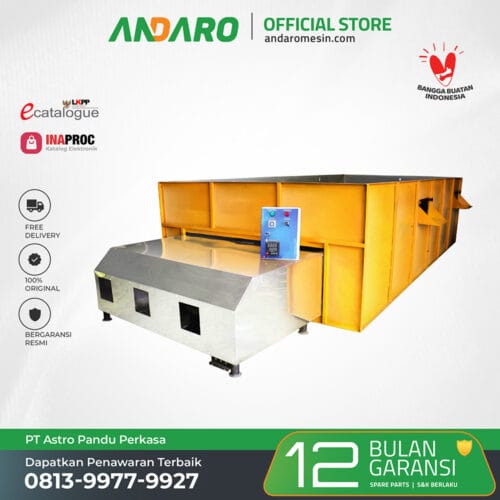 Mesin Pengering Padi Box Dryer ABD-3000K | 3 Ton/Proses