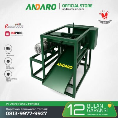 Mesin Pengupas Sabut Kelapa Andaro