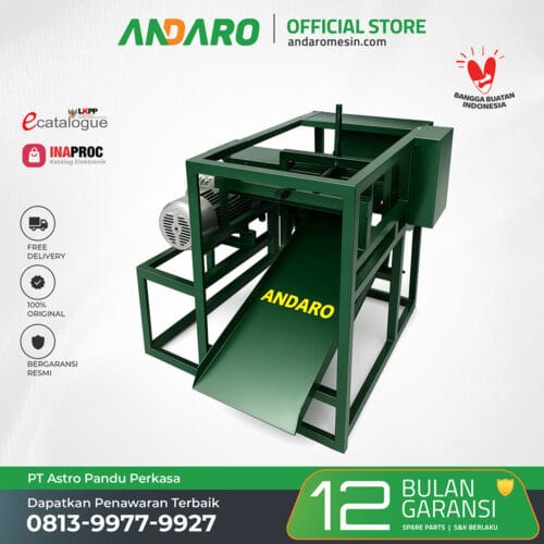 Mesin Pengupas Sabut Kelapa Andaro