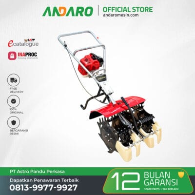 Mesin Penyiang Padi Paddy Weeder