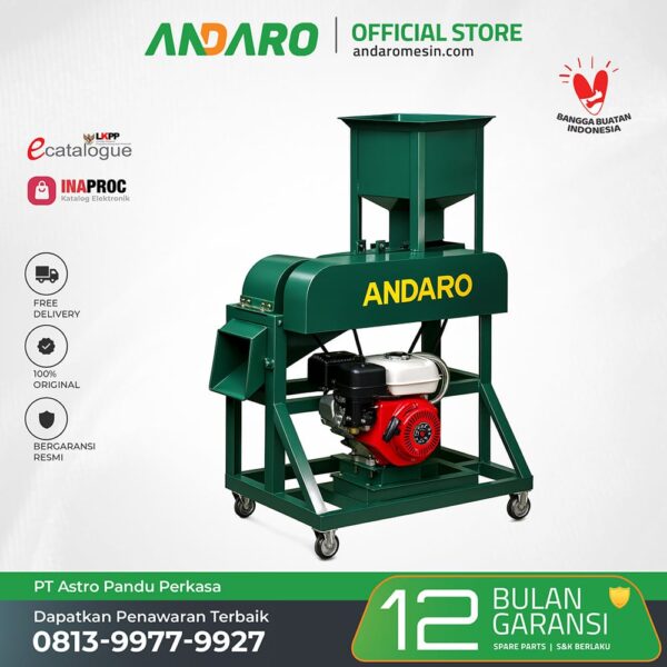 Mesin Perajang Pencacah Cengkeh Andaro