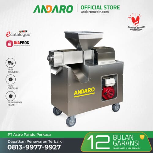 Mesin Peras Santan ANDARO ADR-MPS100K | 100 Kg:Jam
