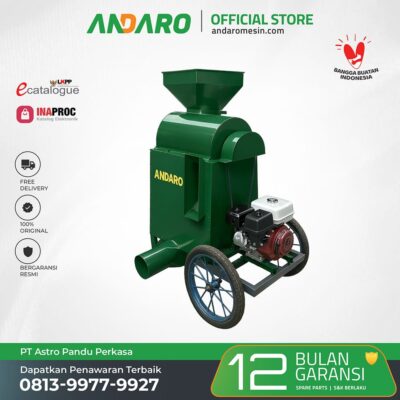 Mesin Perontok Biji Sorgum 500 Kg:Jam