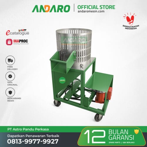 Mesin Poles Biji Pinang Andaro