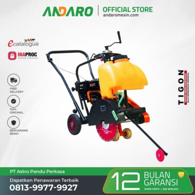 Mesin Potong Aspal Beton TG-CC300 | Concrete Cutter 14 Inch