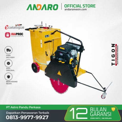Mesin Potong Aspal Beton TG-CC650 | Concrete Cutter